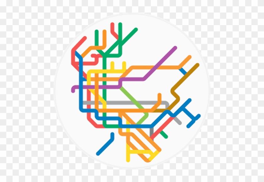 Peter Dovak Mini Metros City Transit Maps - Peter Dovak New York Metro #1379389