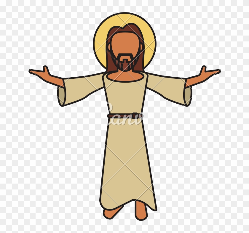 Jesus Christ Vector - Vector Graphics #1379538