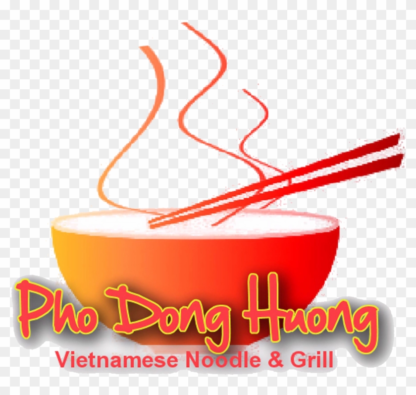 Pho Vector Clip Art - Pho Dong Huong Restaurant #1379574