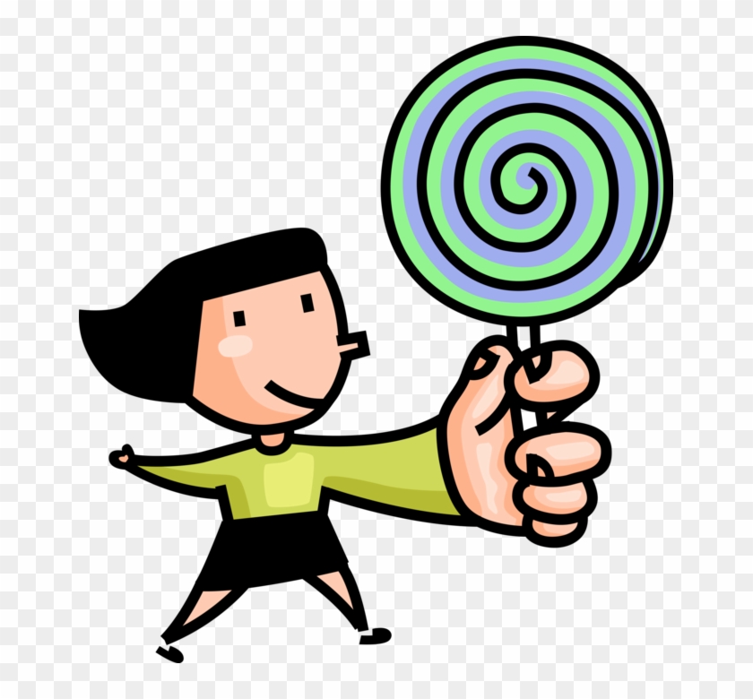 Youngster With Lollipop Sucker - Youngster With Lollipop Sucker #1379582