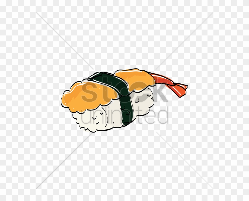 Free Download Cartoon Clipart Clip Art - Sushi #1379590