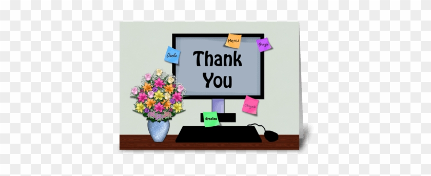 Thank You Foreign Language, Administrati Greeting Card - Administrative Professionals Thank You Admins #1379693