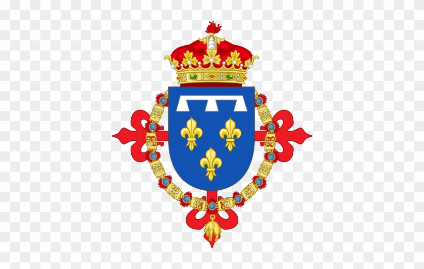 Arms Of Alfonso Of Orléans As Infante Of Spain - Two Sicilies Coat Of Arms #1379768