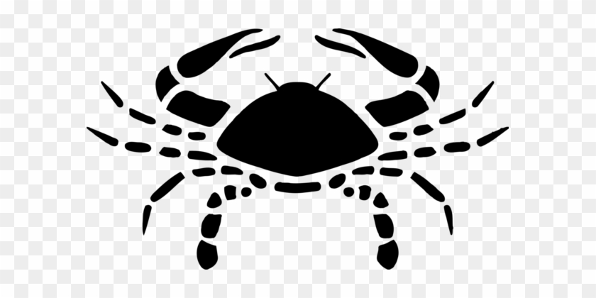 Crab Cancer Astrological Sign Astrology Zodiac - Cancer Zodiac Png #1379899