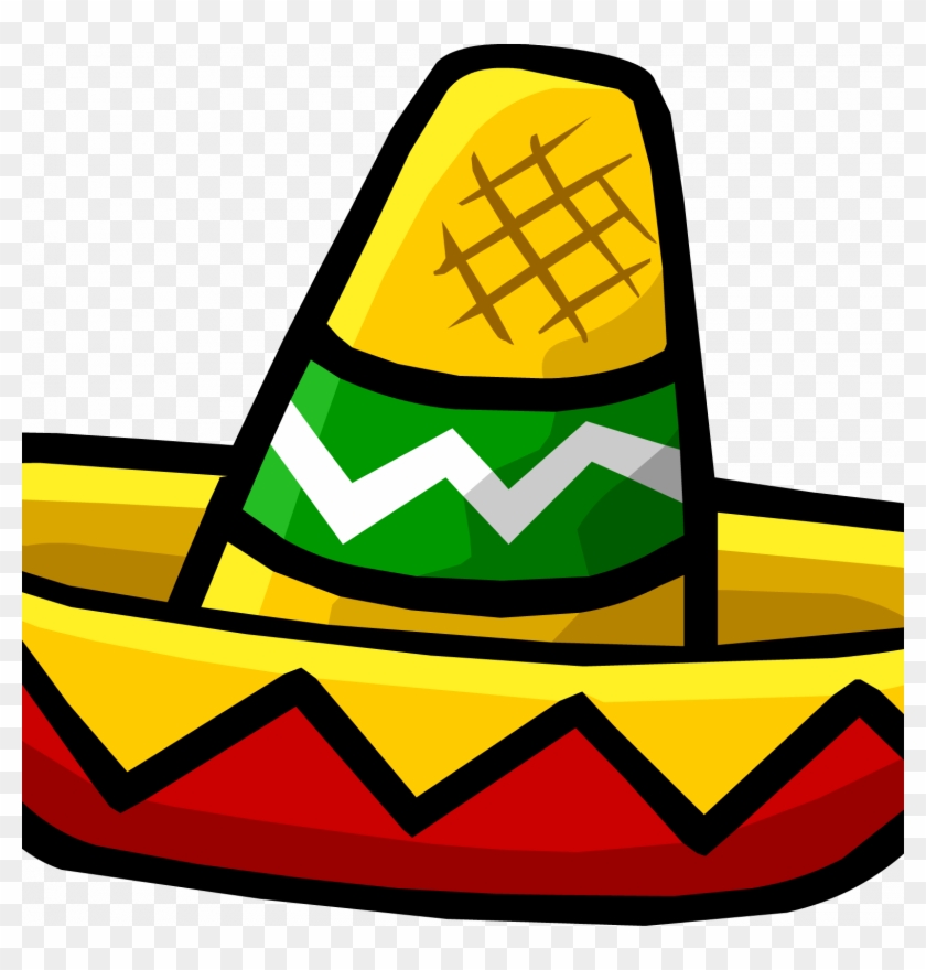 Mini Sombrero Clipart Mexican Cuisine Sombrero Clip - Clip Art Sombrero Hat #1379914