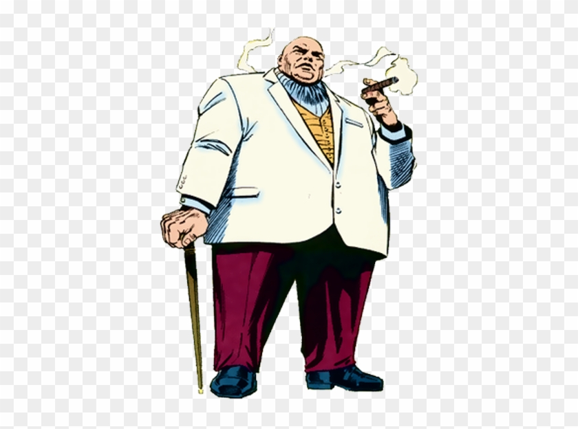 The Kingpin Is A Fictional Supervillain Appearing In - Fisk Daredevil Comic #1380024