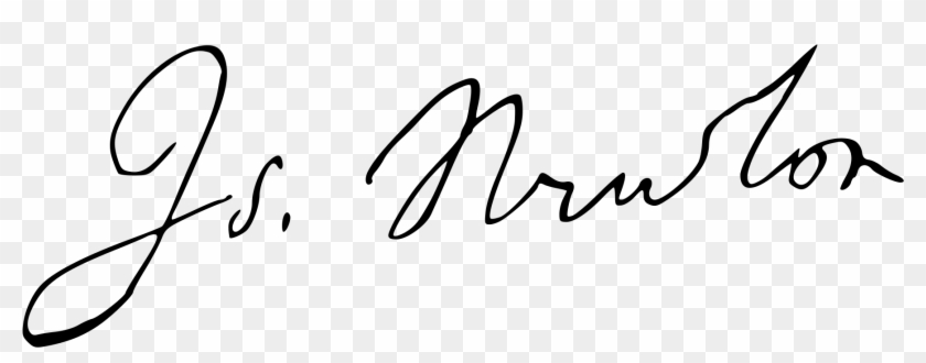 Marilyn Monroe Signature Png Svg Black And White Stock - Isaac Newton Signature #1380203