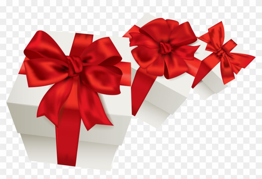 Gift Boxes Red Png #1380214