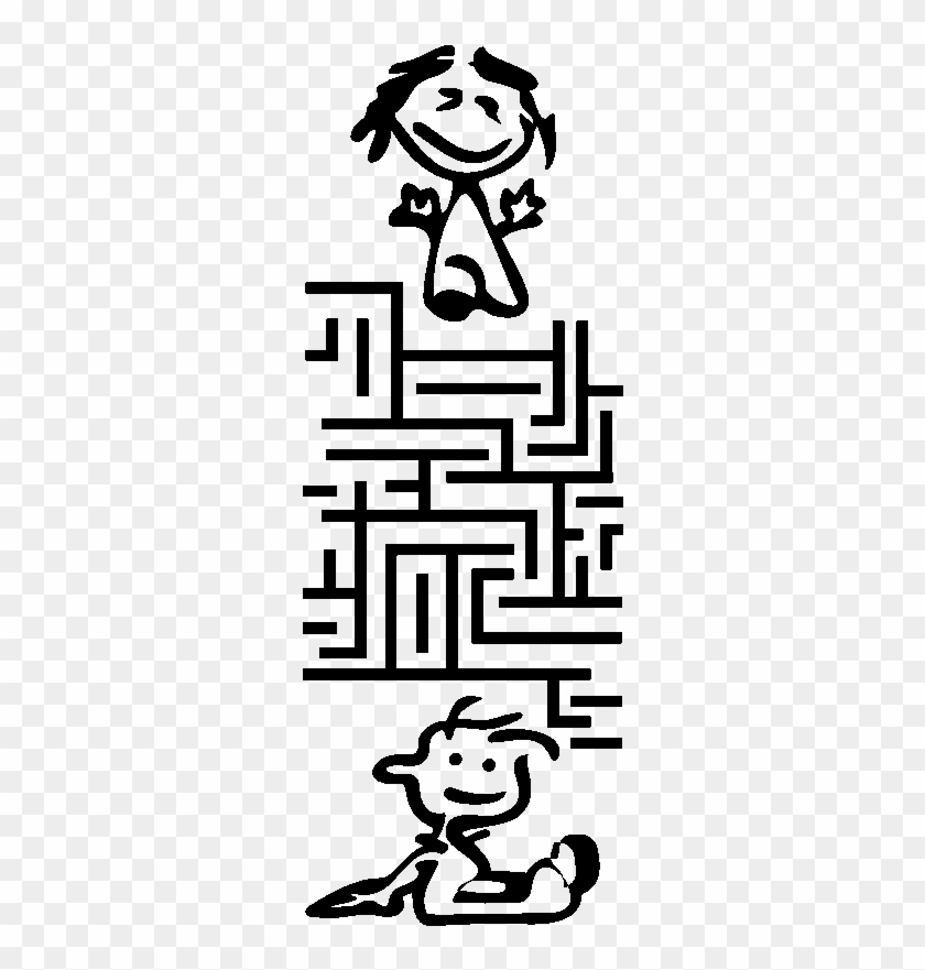 Sticker Frigo Labyrinthe Ambiance Sticker Kc12125 - Labyrinthe Trompe Oeil Facile #1380229