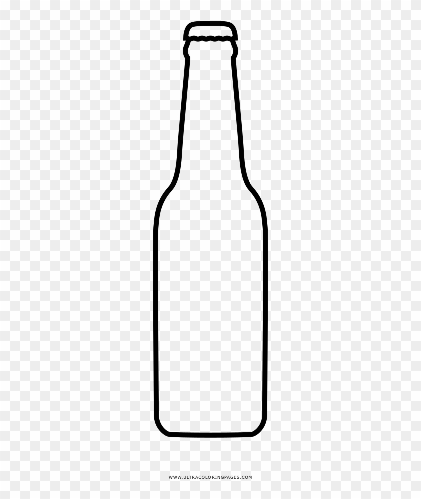 Drawing Bottles Glass Bottle - Botellas De Vidrio Para Colorear #1380234