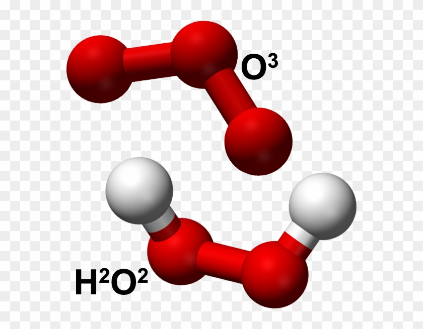 Molecules Clipart Oxygen - Hydrogen Peroxide Molecule Logo #1380280