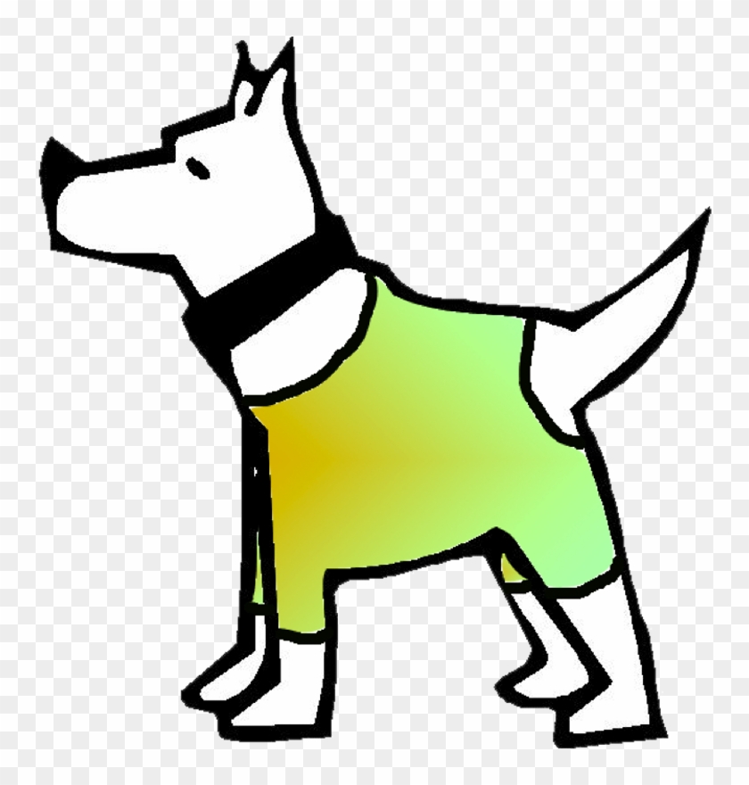 Pin Doggy Clip Art - White Dog Clip Art #1380292