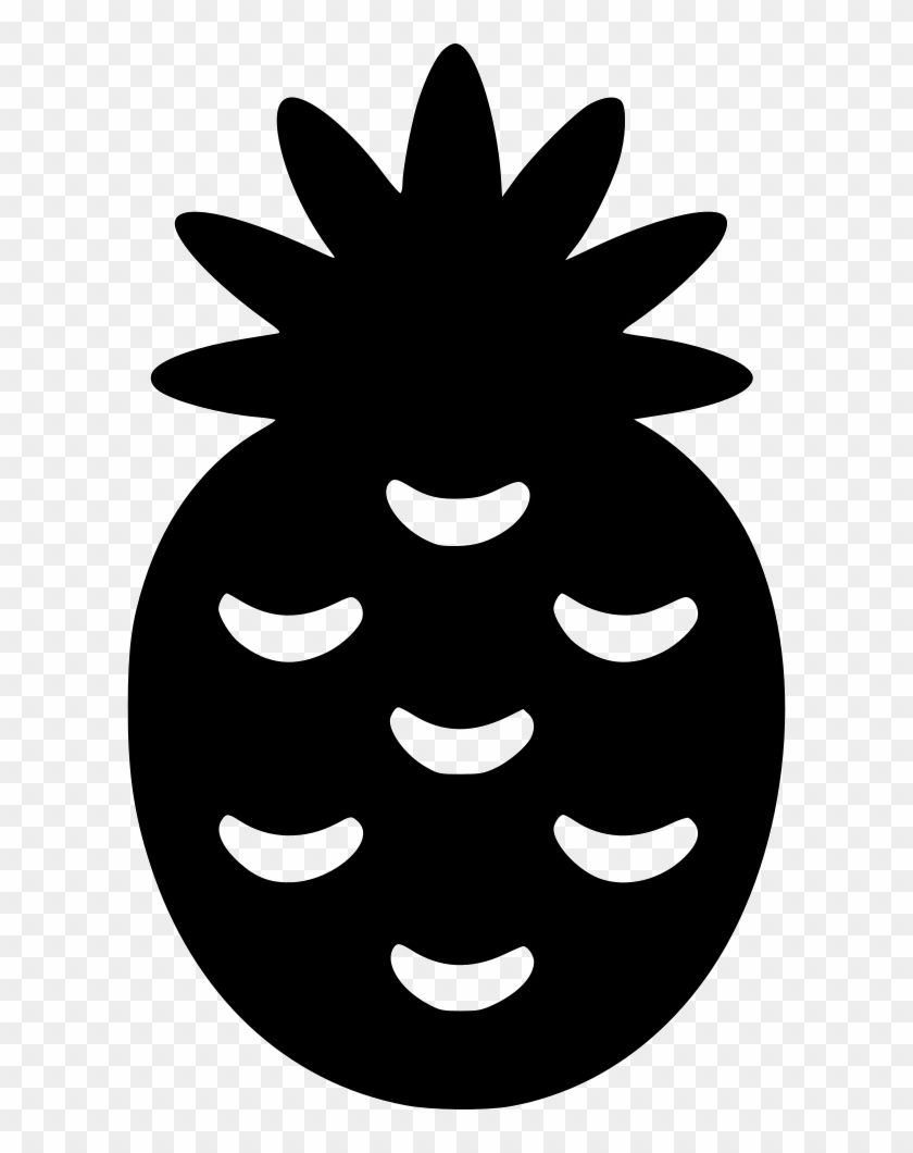 Pineapple Fruit Food Plant Comments - Cartoon Flowers #1380341