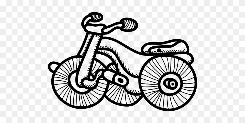 19 Tricycle Clip Art Royalty Free Download Sketch Huge - Means Of Transportation Png #1380377
