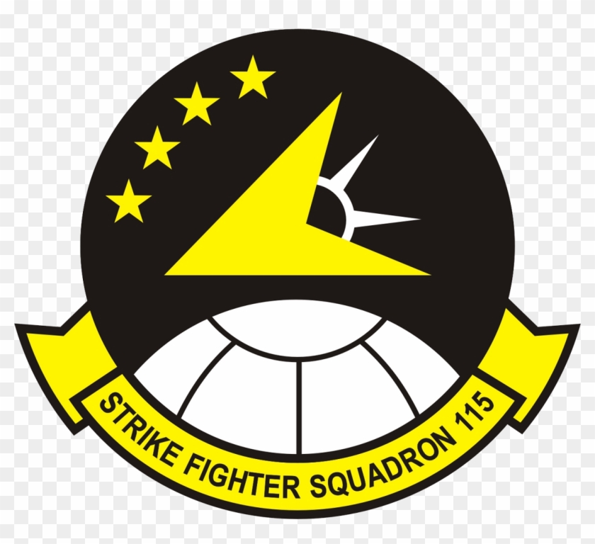 Strike Fighter Squadron 115 Insignia 1996 - Rhino Squadron Coin #1380402