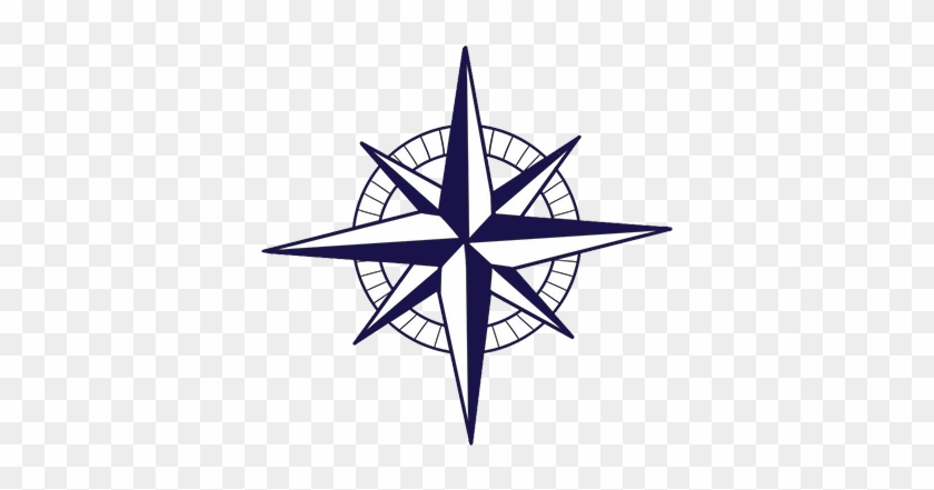 Nautical Compass - Draw A Compass #1380431