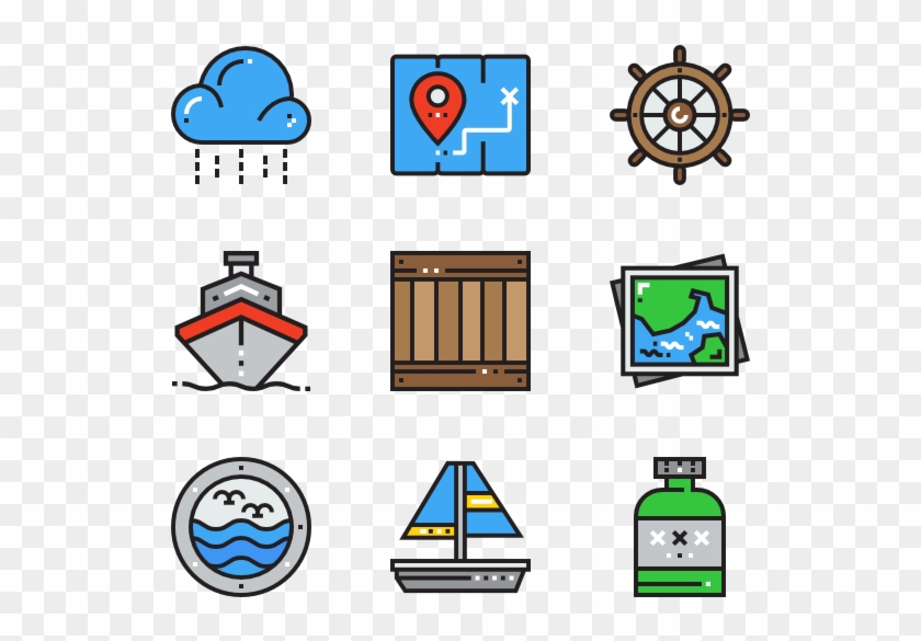 Sea Transportation Icon Packs Vector Svg - Sailor #1380433