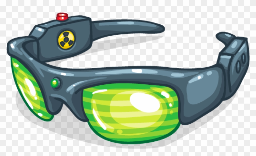 Goggles Clipart Xray - X Ray Goggles Transparent #1380577