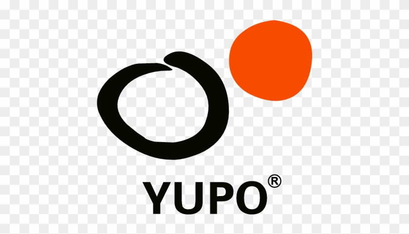 Yupo Logos Company Logos Clipartlogo Com Amish Clip - Promotional White Circle Shape Flashing Led Button #1380589