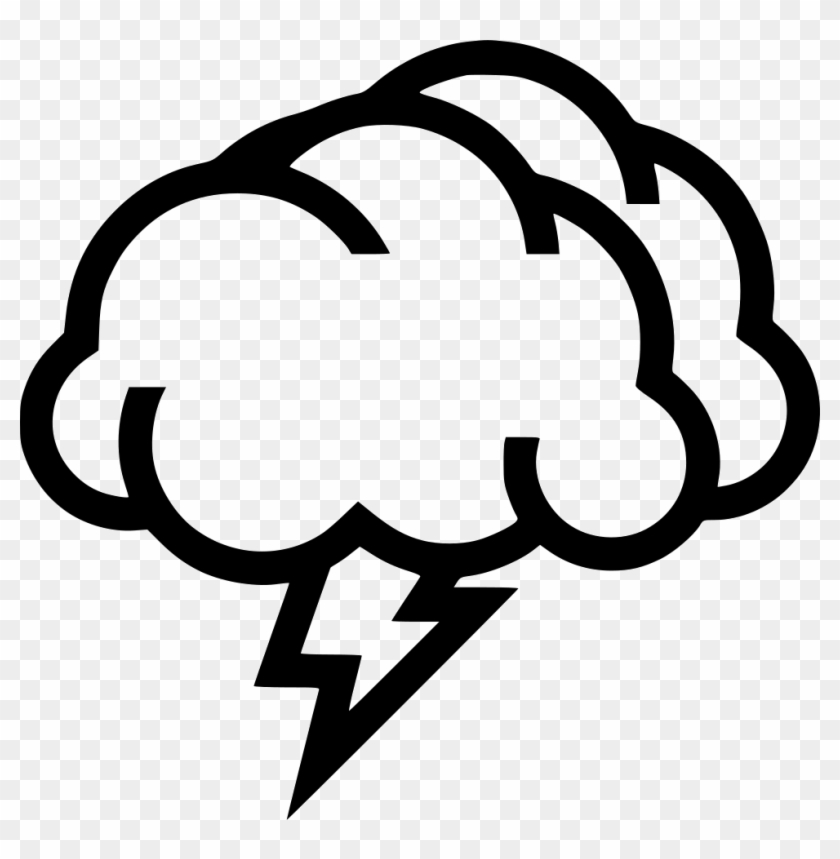 Brainstorm Comments - Storm Cloud Icon Png #1380607