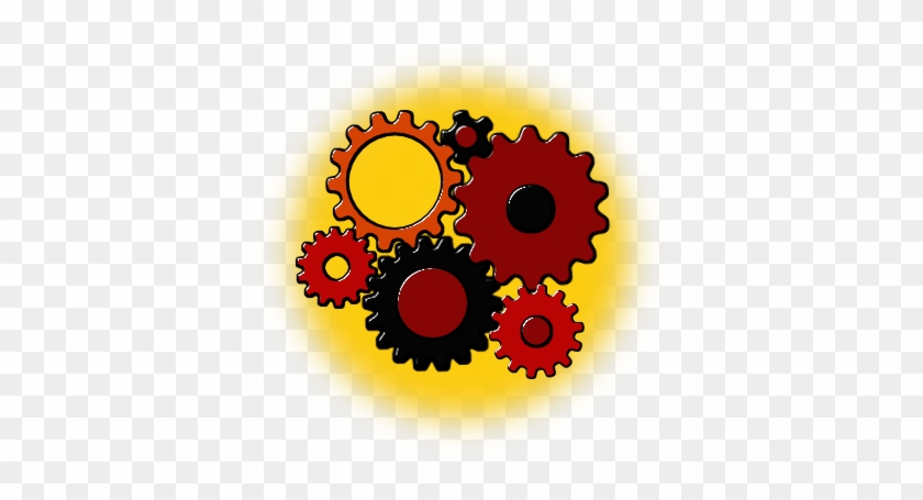 Gears Made In Inkscape - 30 Day Money Back Guarantee Green #1380731