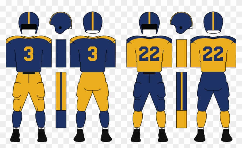 1950 Baltimore Legion Uniform By Verasth - Fictional Football Team Uniforms #1380746