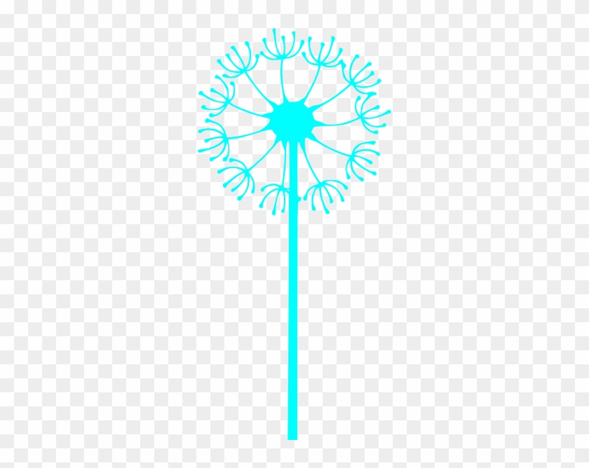 Dandelion Clip Art At Clker - Dandelion Svg #1380793