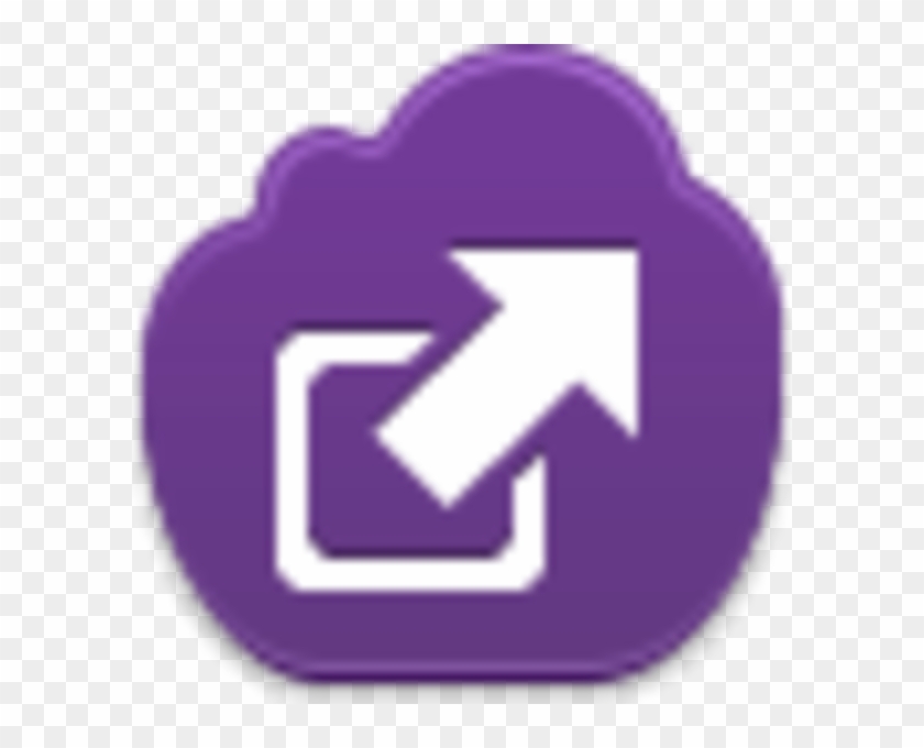 Free Violet Cloud Export - Export Button #1380869