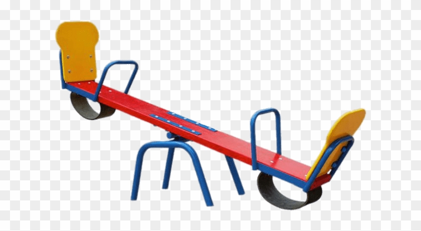 Seesaw With High Backrest - See Saw With White Background #1380992