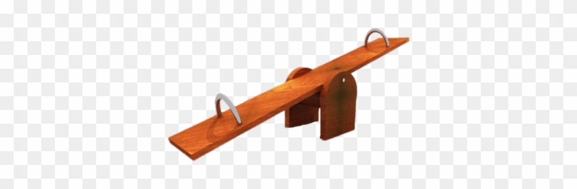 Wooden Seesaw Illustration - Seesaw #1381000