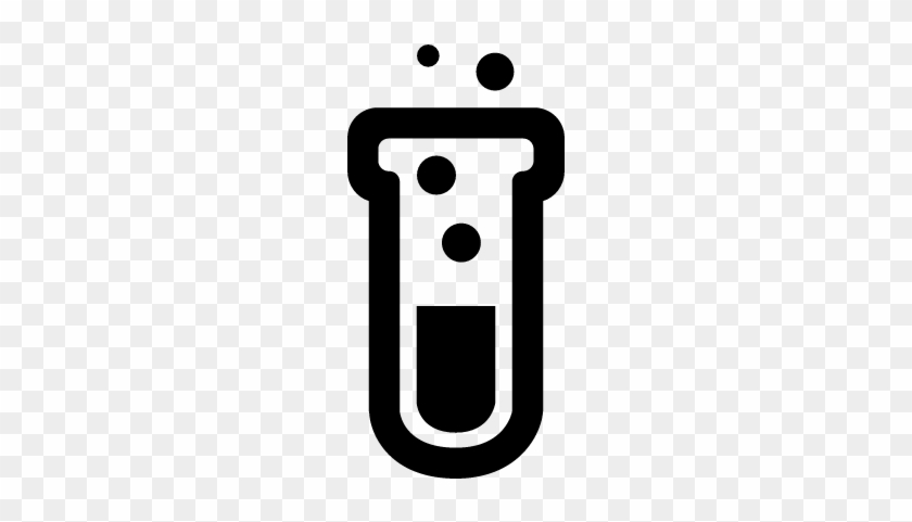 Chemistry Liquid In Test Tube Vector - Test Tube Cartoon Png #1381128