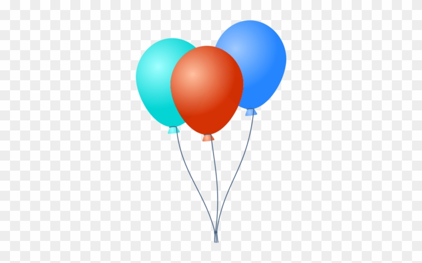 Balon Ultah Clipart Best - Party Balloon Vector Png #1381288