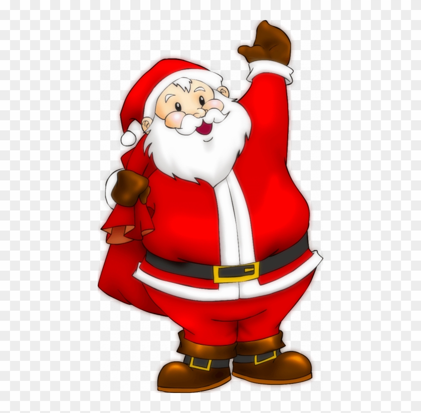 Mary Jesus Joseph Clipart - Santa Claus #1381319