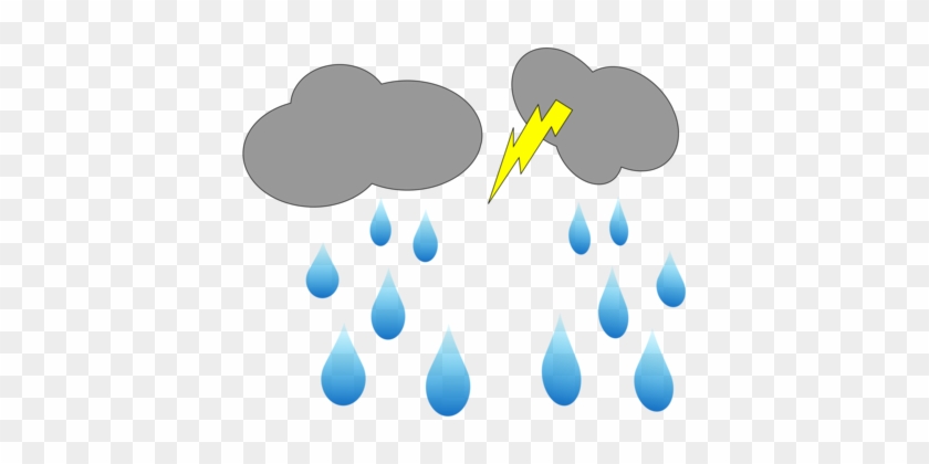Rain Animation Cloud Drop Computer Icons - Rain Cloud Gif Png #1381332