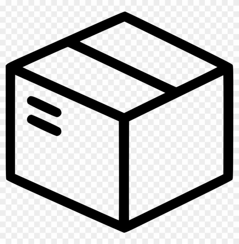Shipping Box Delivery Svg Png Icon Free Download - 3d Drawing Shapes Outline #1381361
