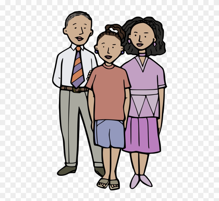 Multicultural Images Nuclear Family Coloring Book Computer - Family Icon Colour Png #1381405