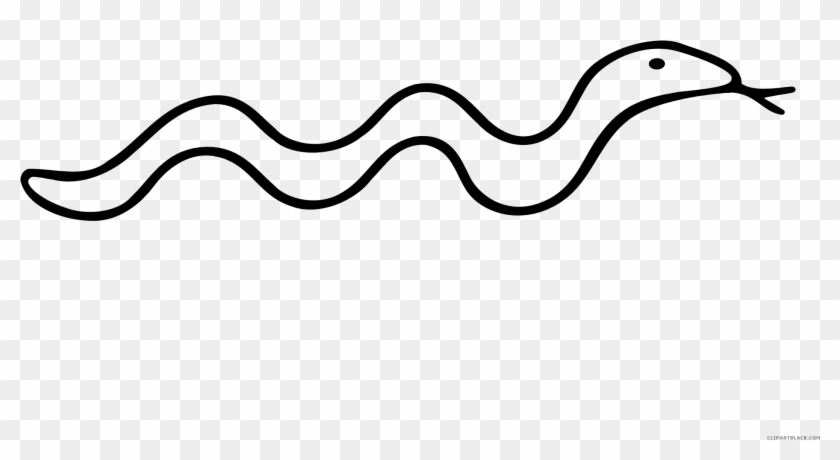 Snake Outline Clipart Clipartblackcom - Long Snake Black And White Clip Art #1381522
