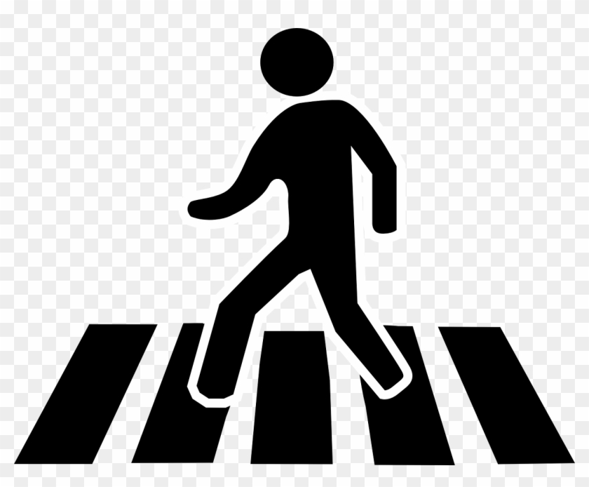 Sorrento Valley, Ca Deadly Pedestrian Crash With Vehicle - Zebra Crossing Clip Art Black And White #1381541