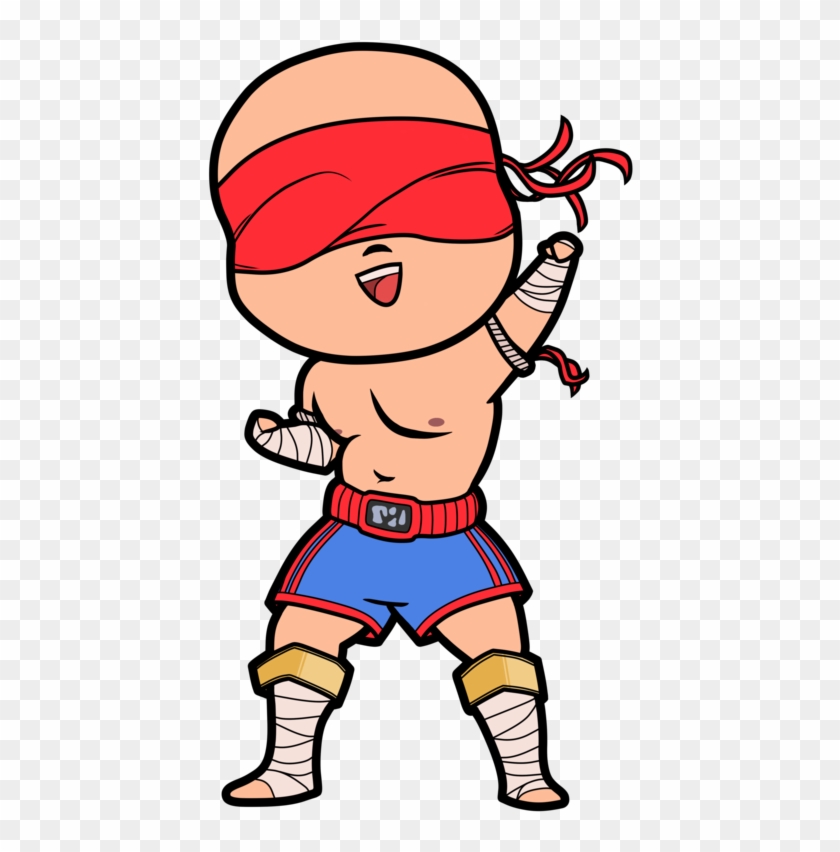 Image Transparent Library Chibi Muay Thai By Baldoneiro - The Temple Bordeaux #1381669