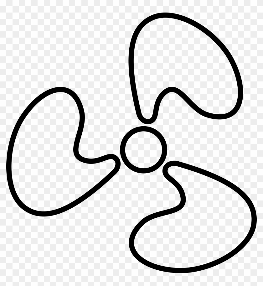 Biohazard Drawing Small - Fan Symbol #1381688