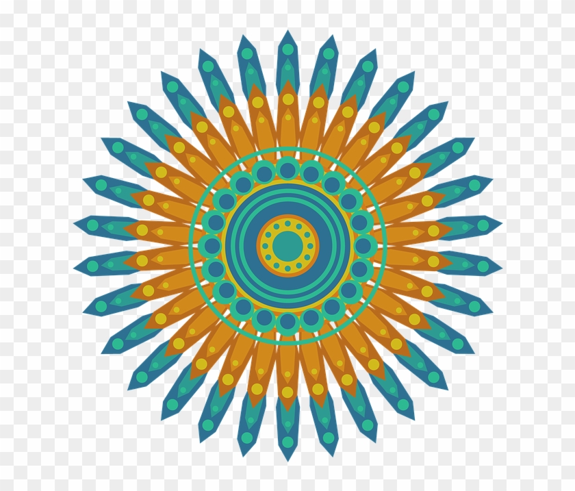 Mandala, Pattern, Circle, Geometric, Shapes, Abstract - Logo Sun Plaza Medan #1381754