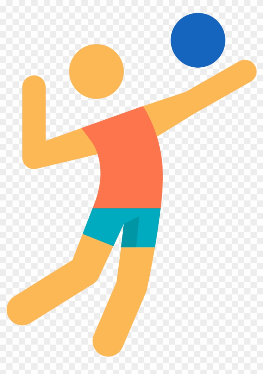 Volleyball Png Volleyball Player Icon Free Download - Icono Voleibol Png #1381787