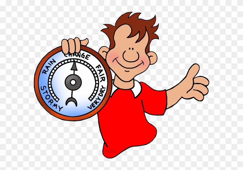 Barometer - Clip Art Air Pressure #1382120