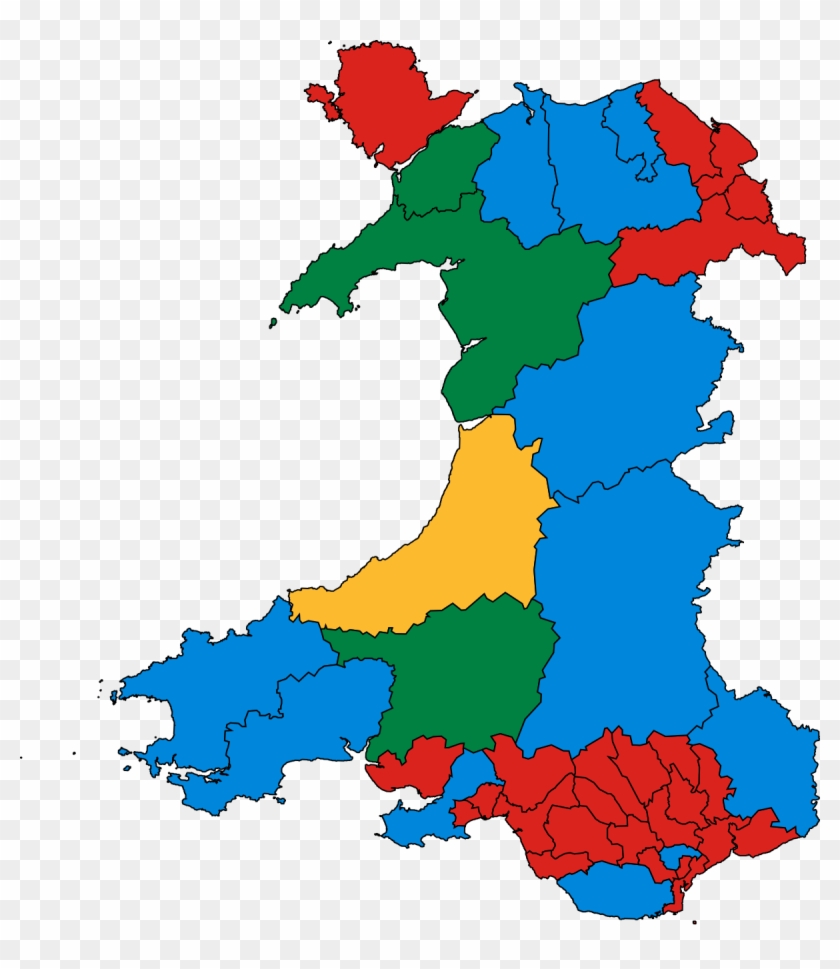 Wales Election Map 2015 #1382130