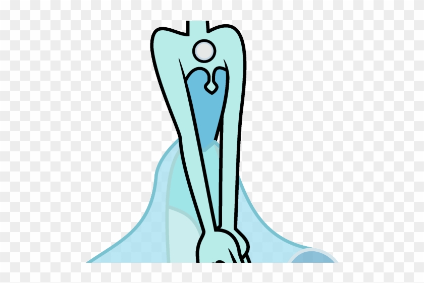 Mini Clipart Pearl Blue - Steven Universe #1382243