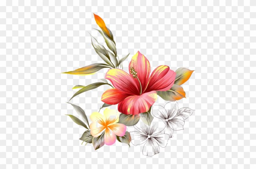 Ирча «94c27b87840f » На Яндекс - Transparent Hibiscus Watercolor Png #1382276