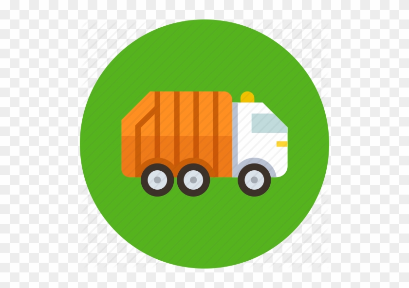 Car Icons Garbage - Garbage Truck Ico #1382290