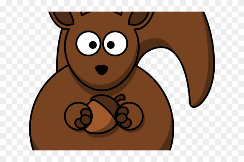 Animal Clipart Squirrel - Cartoon Squirrel #1382554