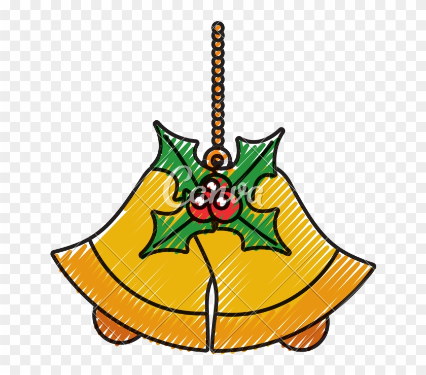 Bells With Holly Berries Christmas Related Icon Image - Bells With Holly Berries Christmas Related Icon Image #1382567