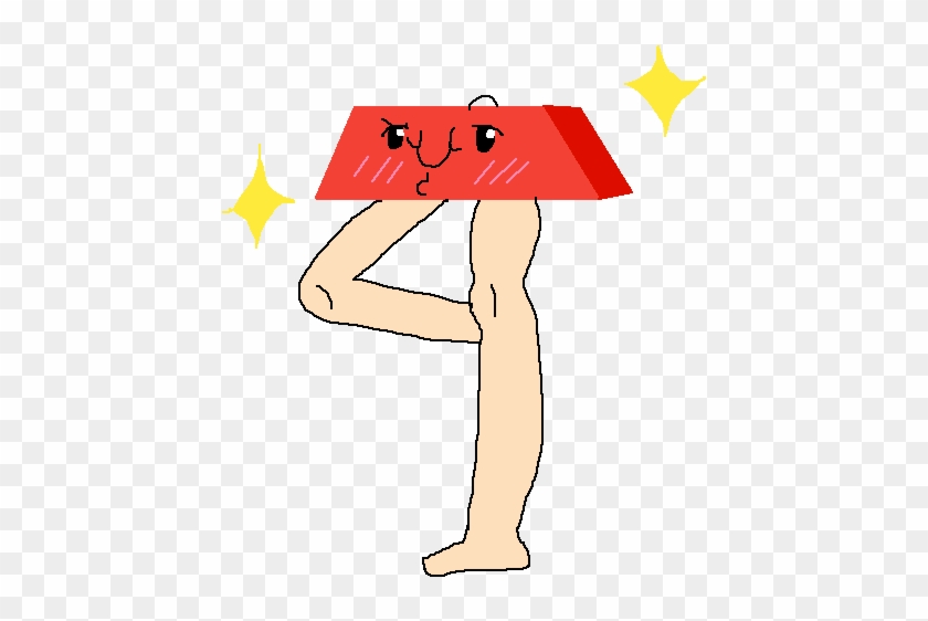 Trapezoid Akms With Legs - Cartoon #1382641